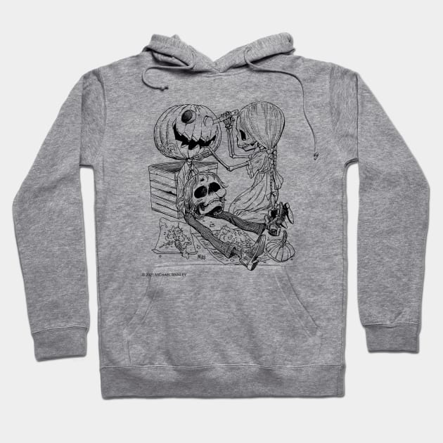 Pumpking Carving Hoodie by drawmanley